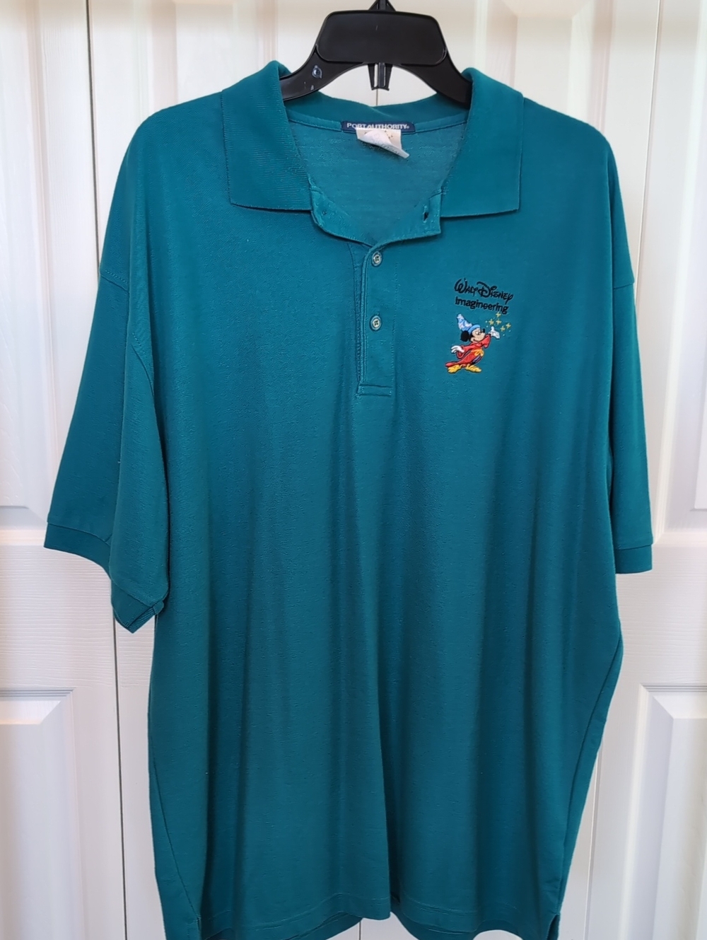 Disney Teal Green Polo with Mickey Embroidery